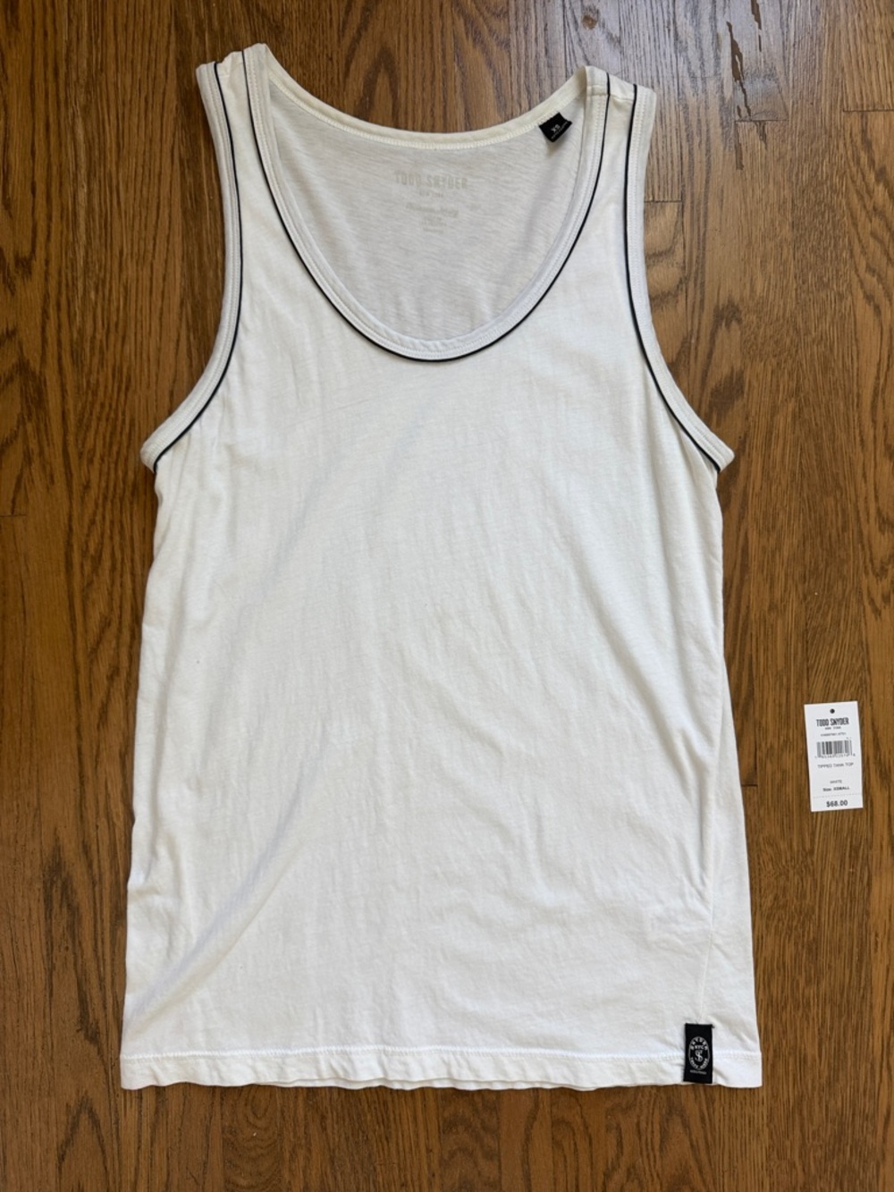 Tipped Tank Top